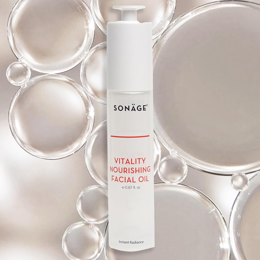 Sonage Vitality Nourishing Facial Oil for Hydration and Illumination, New in Box